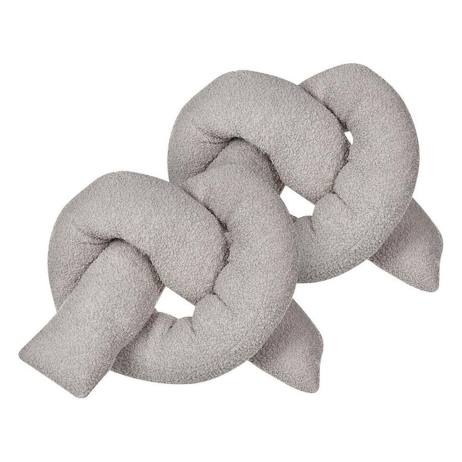 Beliani Dekokissen 2er Set aus Bouclé Modern GLADIOLUS  