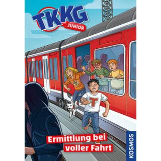 TKKG Junior, 24, Ermittlung bei voller Fahrt Haas, Christine; Julian, COMICON S.L.; Beroy + San (Illustrationen) Copertina rigida 