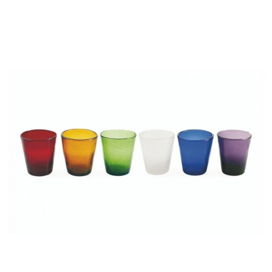 Villa D'Este Home Tivoli  , Cancun - Glas Set bunt (6-tlg) 