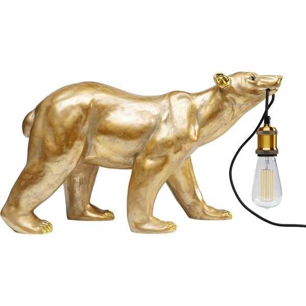 KARE Design Lampada da terra Animal Polar Bear  