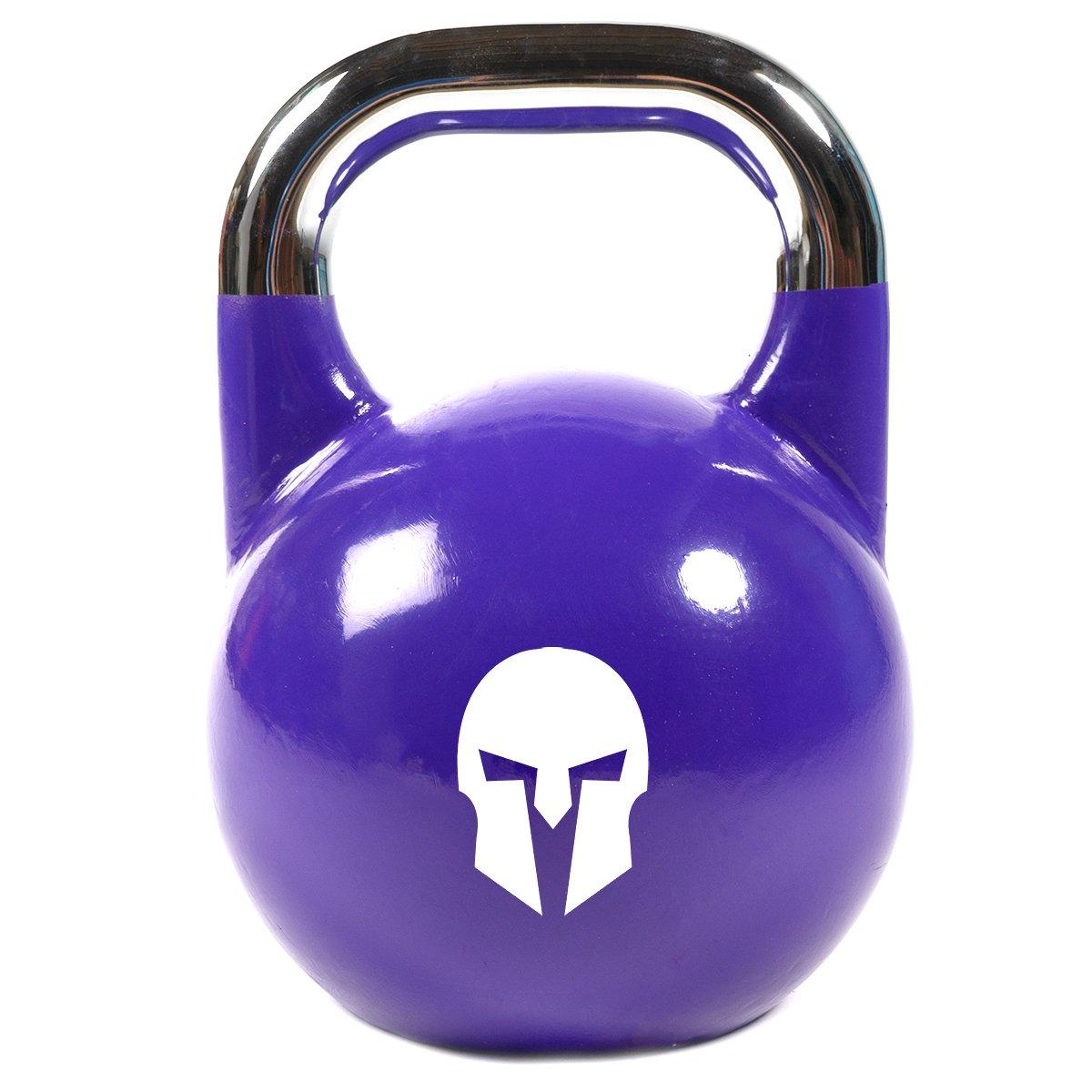 GladiatorFit  Wettkampf-Kettlebell aus Gusseisen mit aufgemaltem Logo 