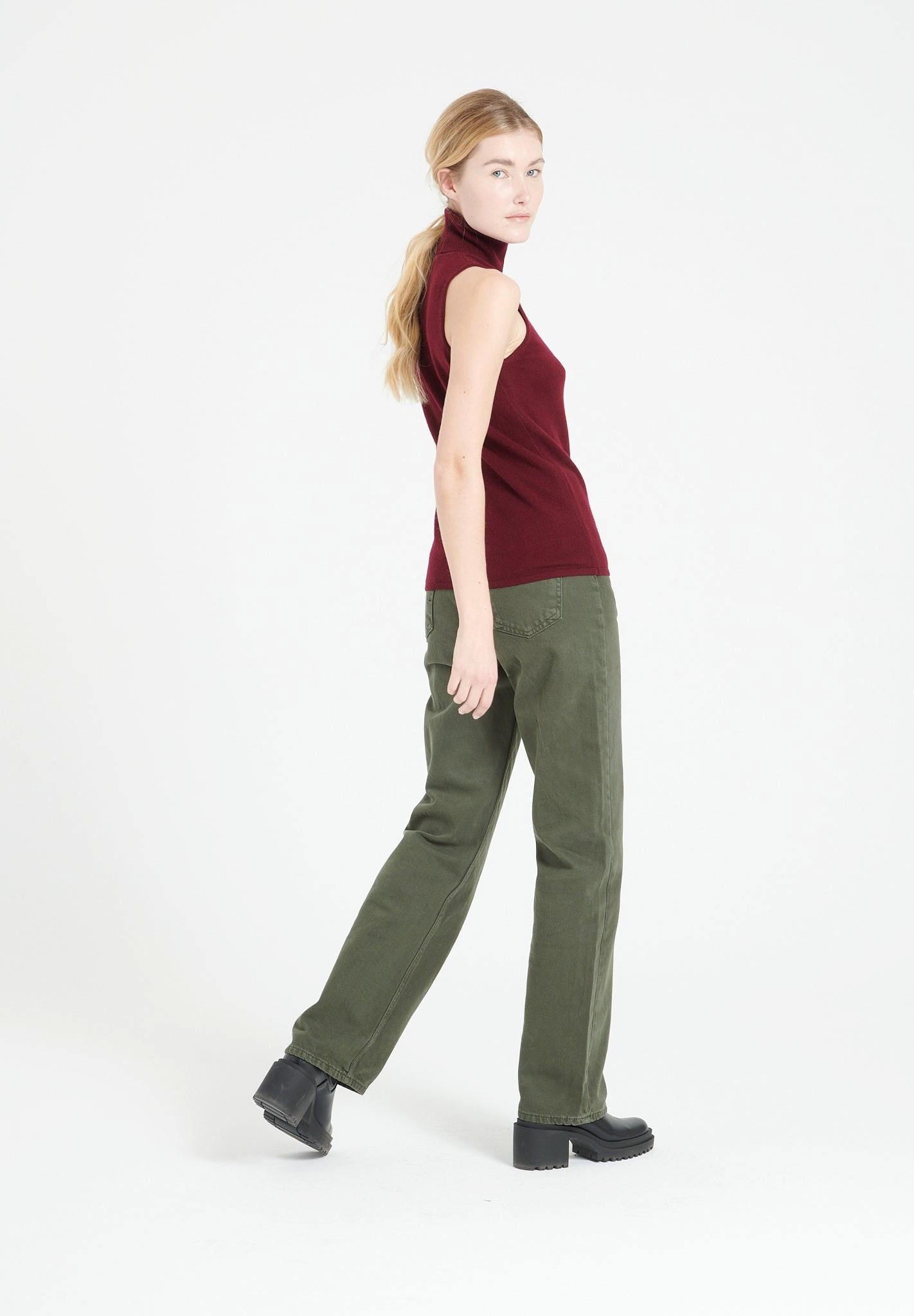 Studio Cashmere8 LILLY 13 Ärmelloser Rollkragenpullover  