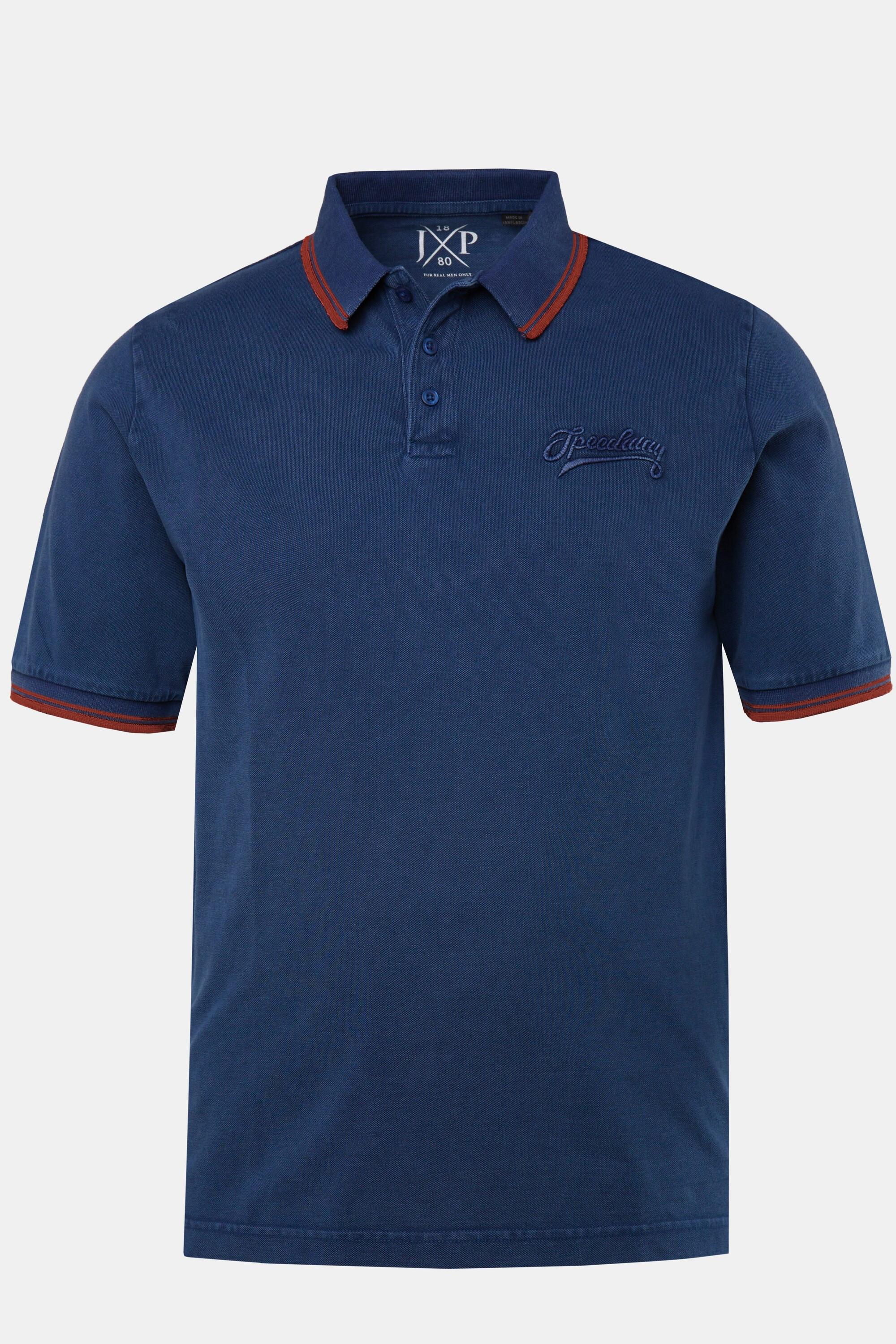 JP1880  Poloshirt, Halbarm, Jersey, Vintage Look 