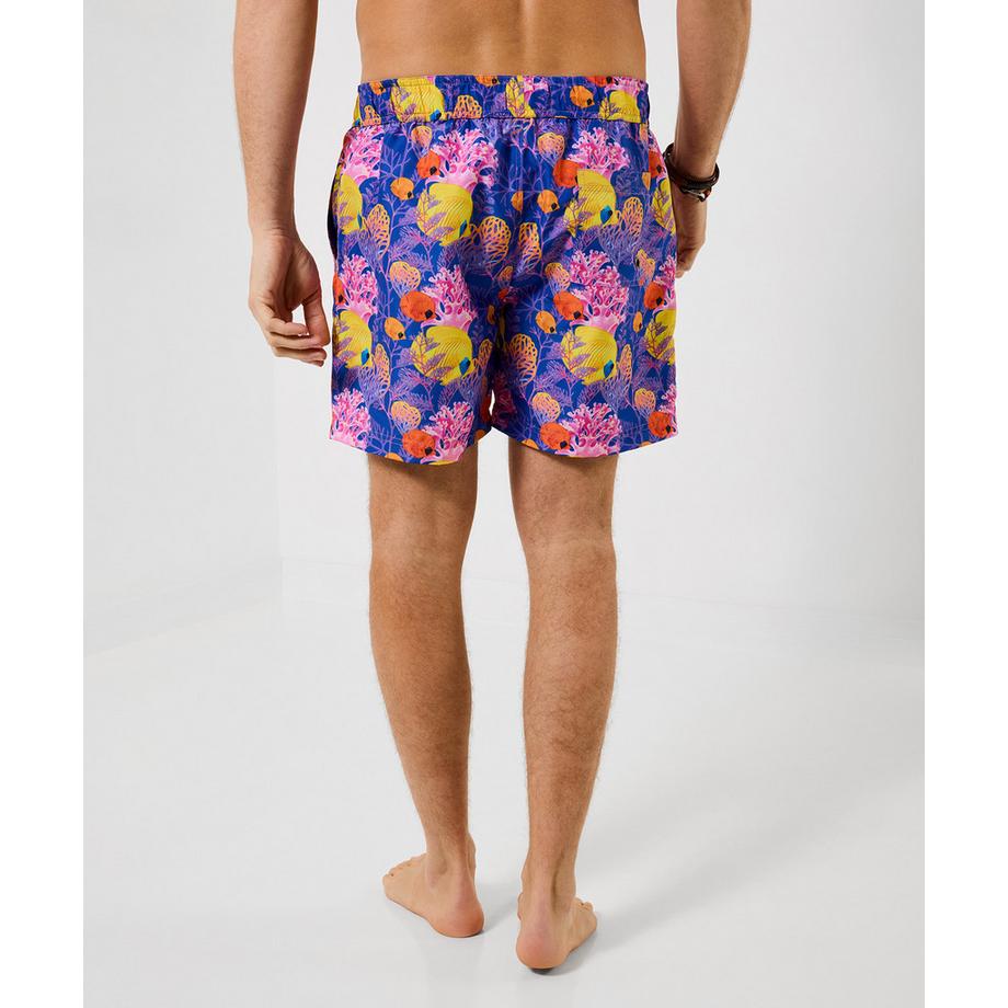 Joe Browns Short de Bain Motif Poissons Tropicaux  