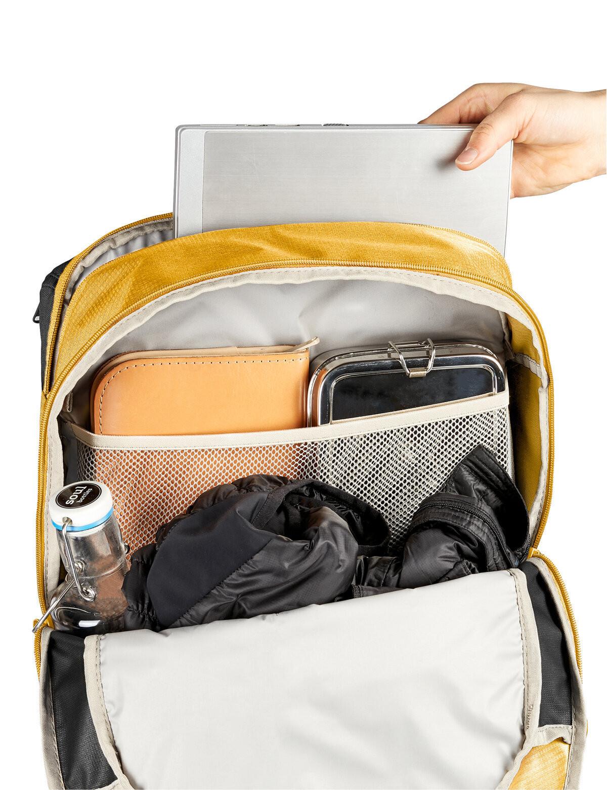 VAUDE Cycle 28 II umwandelbarer Rucksack und Gepäckträgertasche  