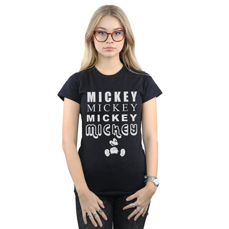 Disney Mickey Mouse Repeat Logo T-Shirt  