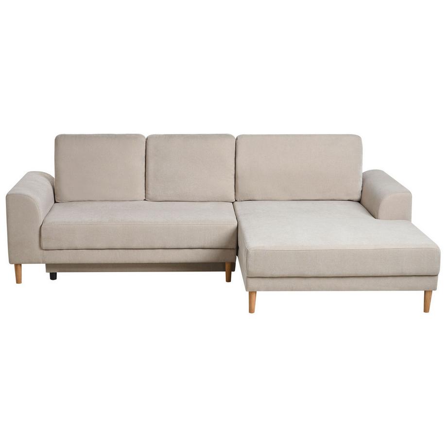 Linksseitiges Ecksofa aus Chenillegewebe  NUBORG