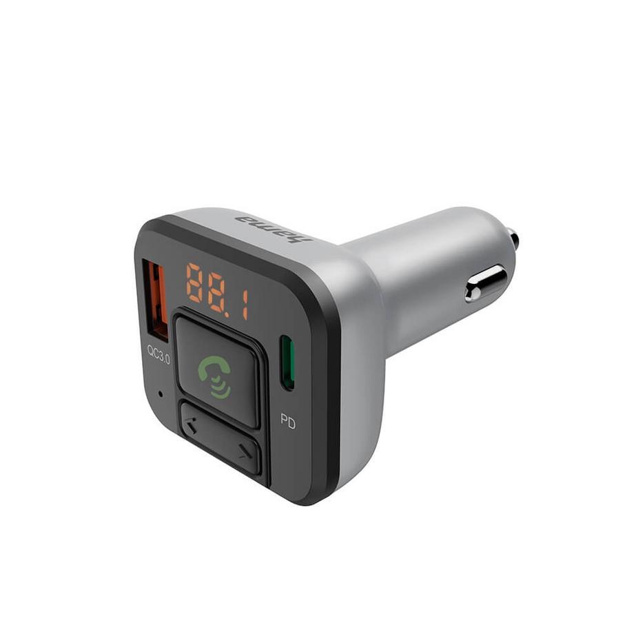 hama  HAMA FM-Sender Bluetooth-Freisprecheinrichtung USB-C PD/QC 