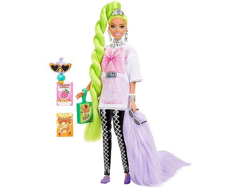 Barbie  Extra Puppe Neongrünes Haar 