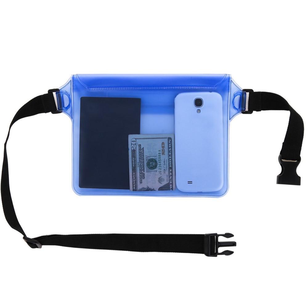 Cover-Discount  Sac étanche Sac à eau pour téléphone portable et petits articles bleu 