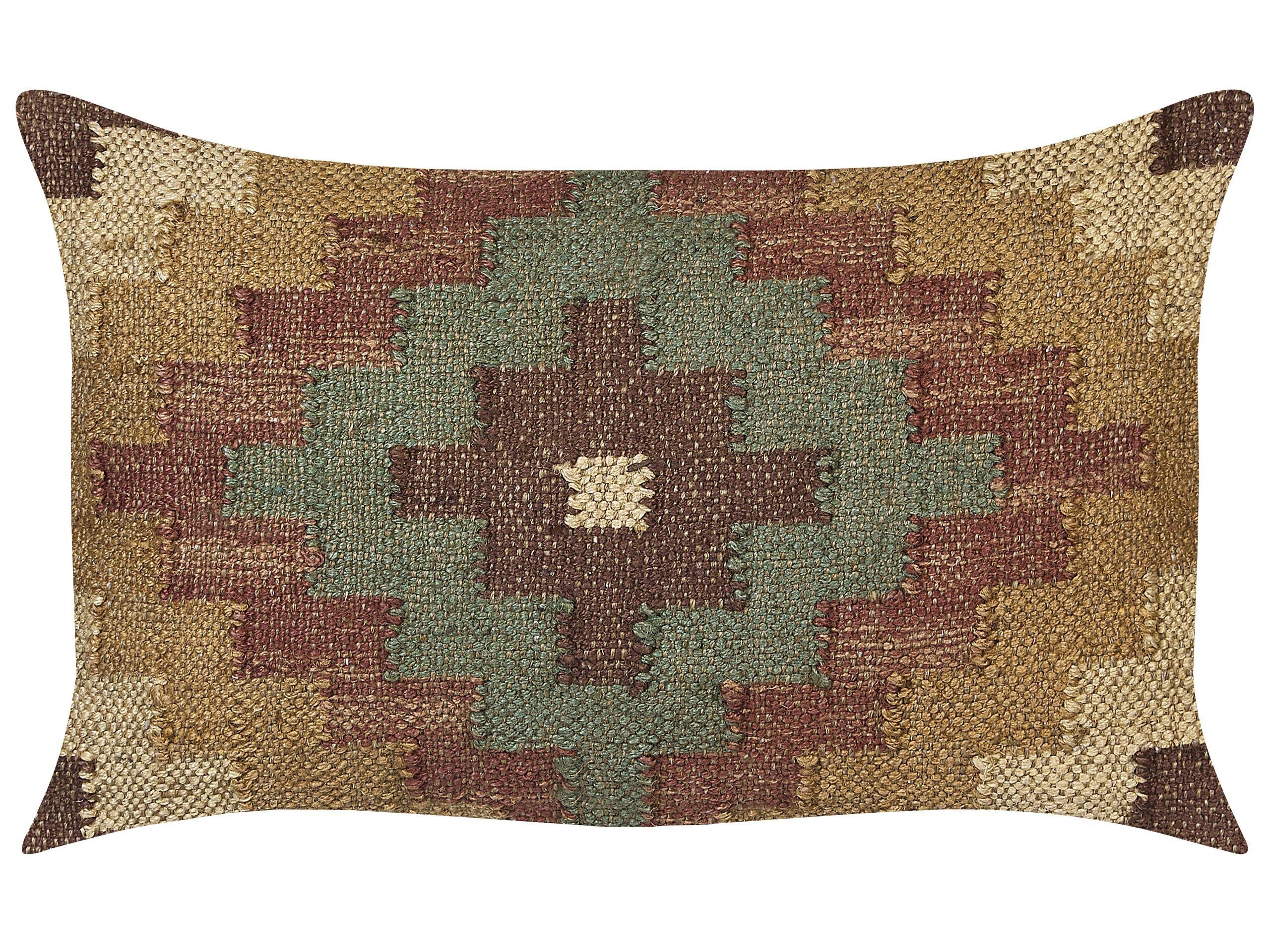 Beliani Coussin en Jute Rétro MAGURI  