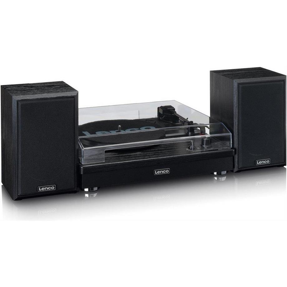 Lenco  Plattenspieler LS-101BK Schwarz 