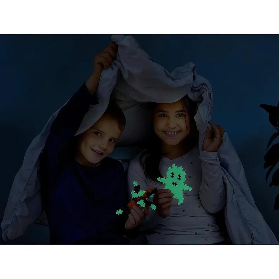 Plus-Plus  Basic Bausteine Nachtleuchtend (100Teile) 