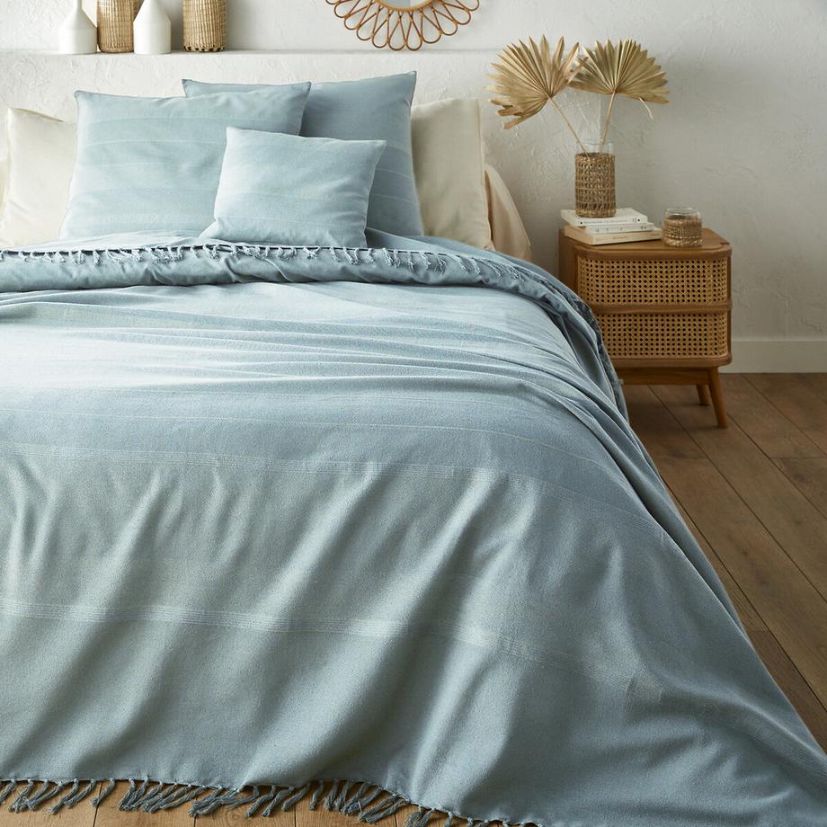 La Redoute Intérieurs Dessus de lit Nedo frangé  