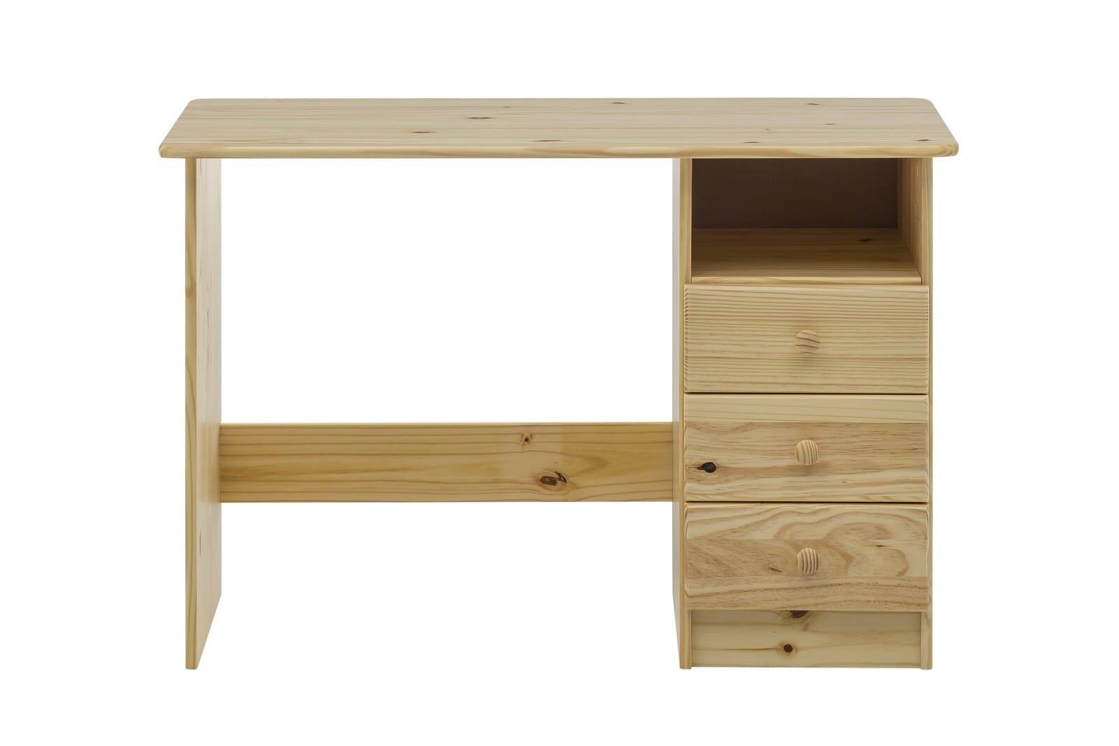 mutoni Bureau en pin massif naturel 110x54  