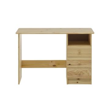 Bureau en pin massif naturel 110x54