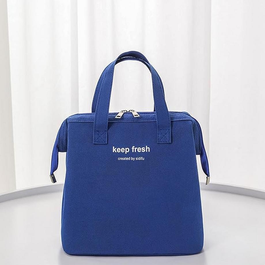 Only-bags.store  Isolierte Lunch Bag, einfache Bento Kühltasche, Lunch Tote Bag für Lunch Box, Erwachsene Picknick Arbeiten Wandern Strand Lunch Bag 
