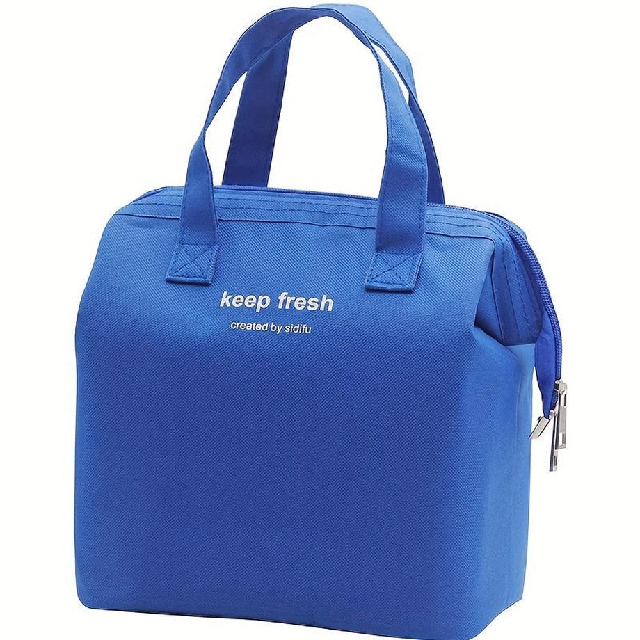 Only-bags.store  Isolierte Lunch Bag, einfache Bento Kühltasche, Lunch Tote Bag für Lunch Box, Erwachsene Picknick Arbeiten Wandern Strand Lunch Bag 