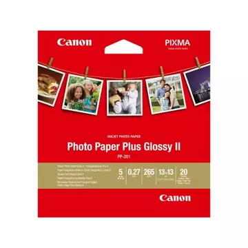 CANON Photo Paper Plus 265g 13x13cm PP2015x5 InkJet glossy II 20 Blatt