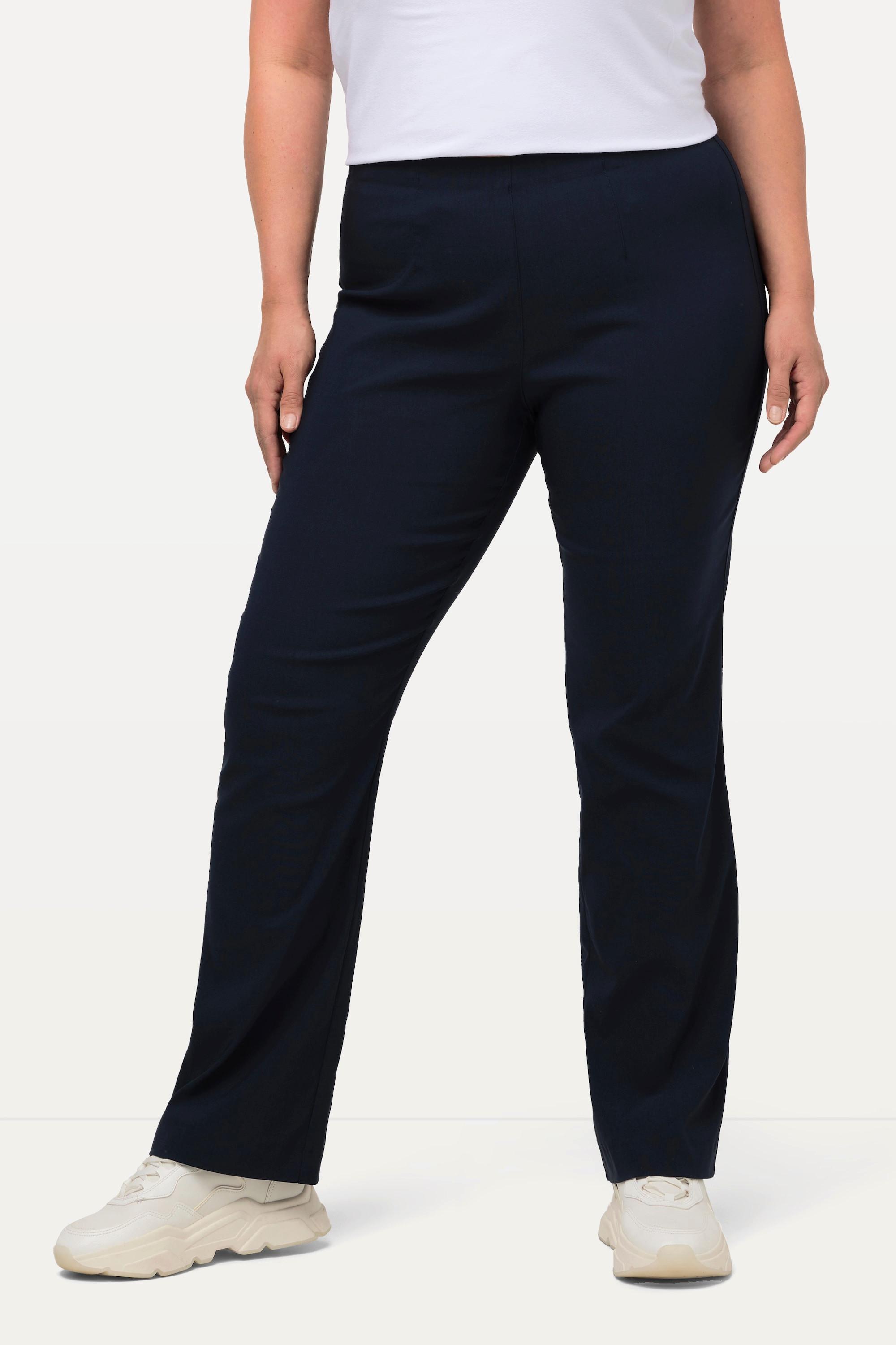 Ulla Popken  Pantalon classique en tissu bengaline 