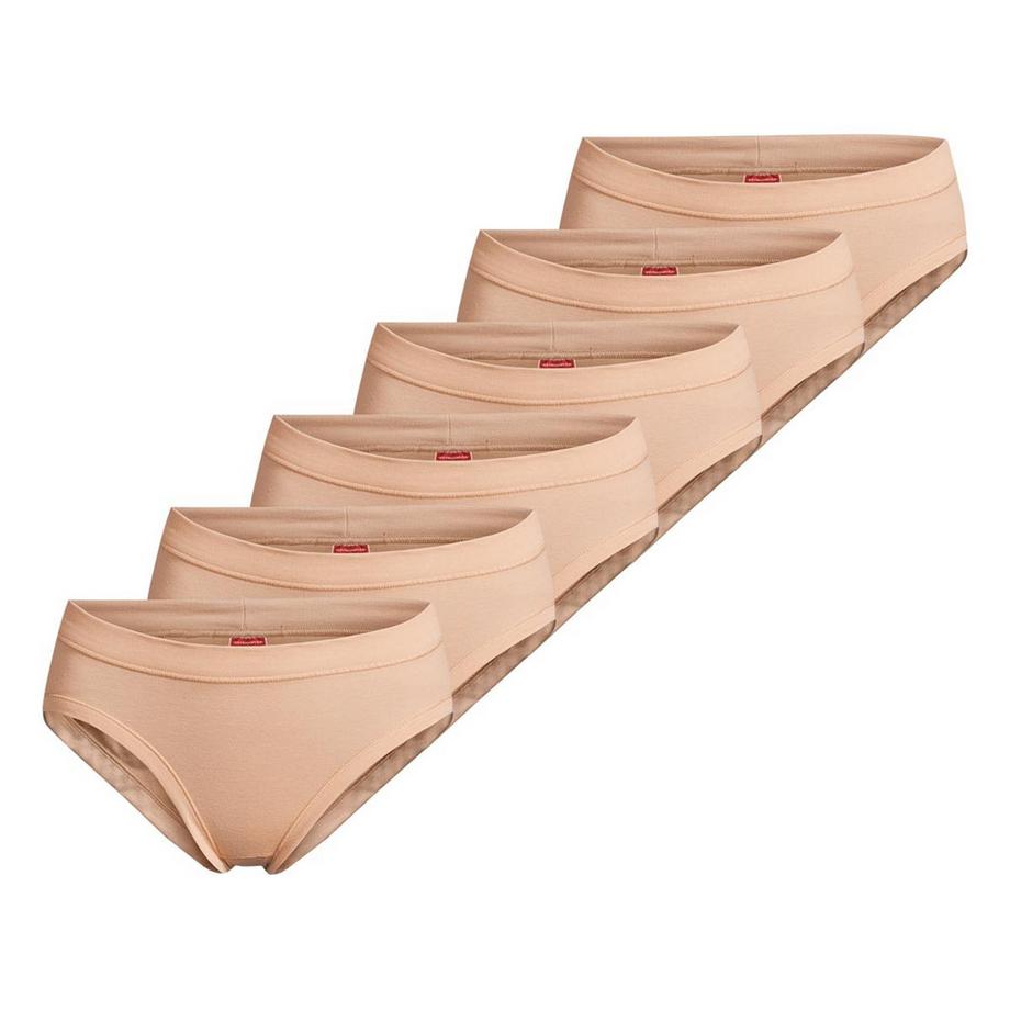 Feinripp lot de 6  - culottes taille basse