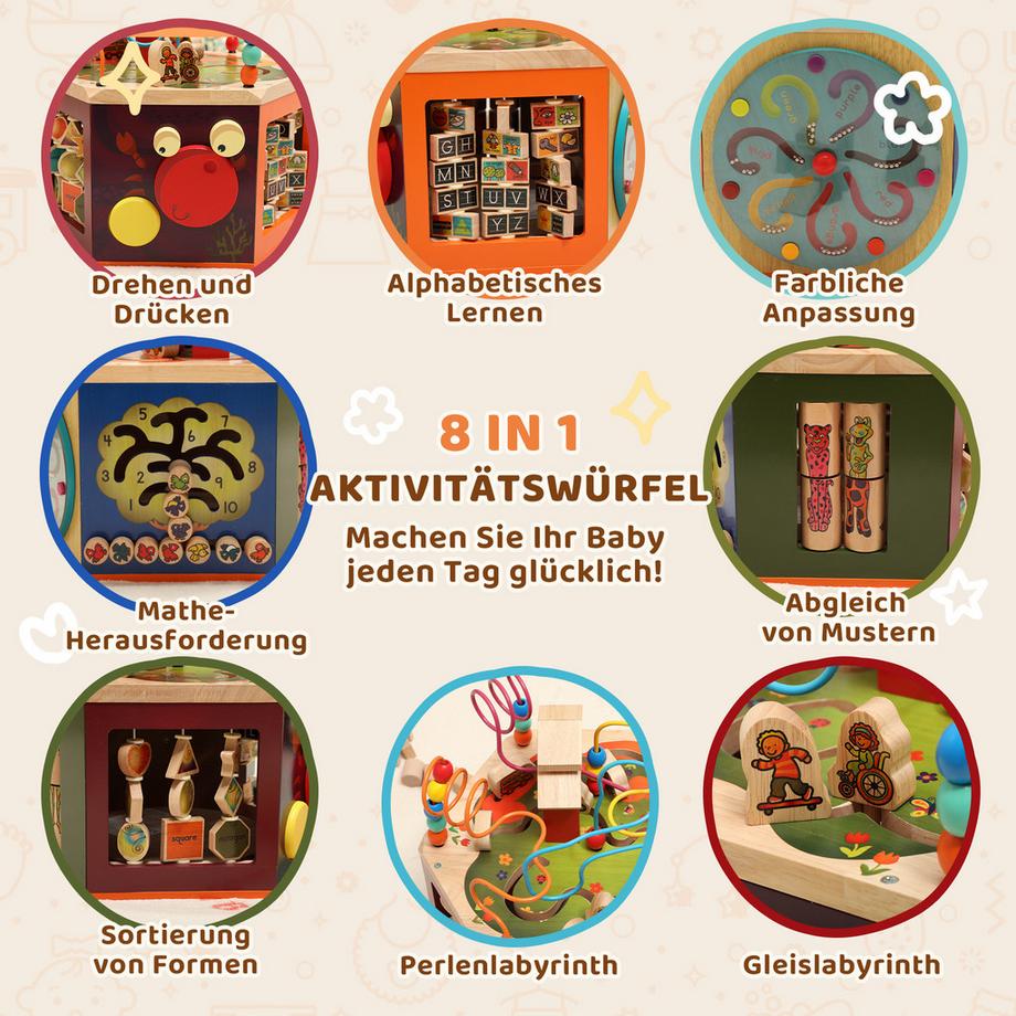 AIYAPLAY  cube de motricité 