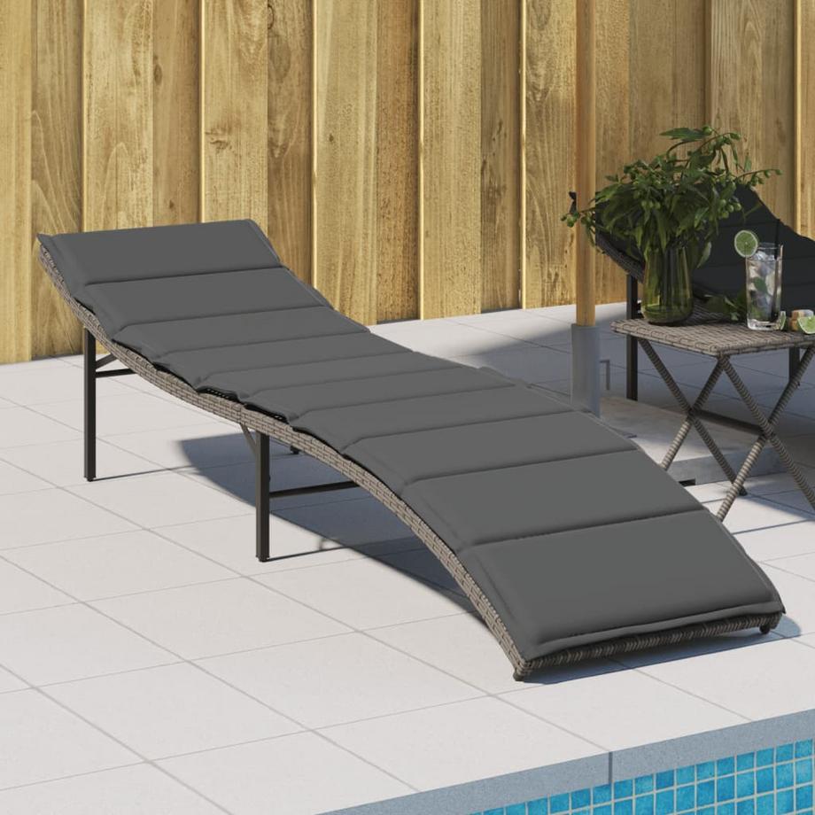 VidaXL lettino Polirattan  