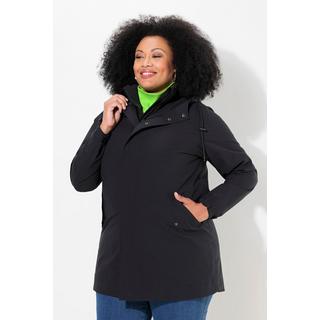 Ulla Popken  HYPRAR 3-in1-Funktionsjacke, A-Linie, Steppweste, Kapuze 