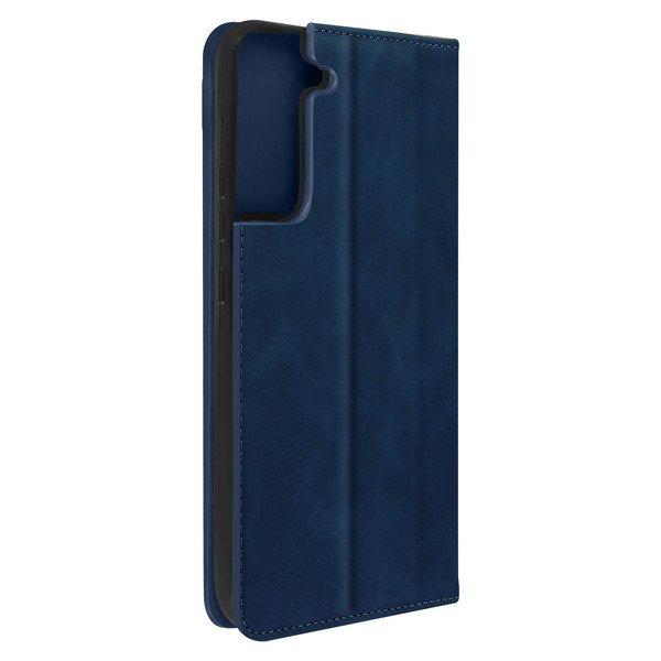 Avizar  Etui folio Samsung Galaxy S22P cuir Bleu 