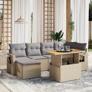 VidaXL Garten sofagarnitur poly-rattan  