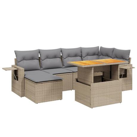 VidaXL Garten sofagarnitur poly-rattan  