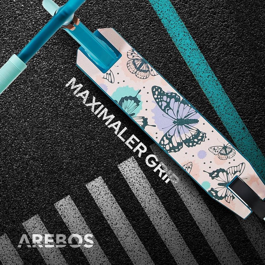 Arebos  Stunt Scooter Tretroller Kickroller Cityroller | bis 100kg | ABEC-9 