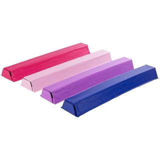 Northix  Trave da ginnastica da 117 cm, da allenamento, da ginnastica, durevole, in PU, viola 