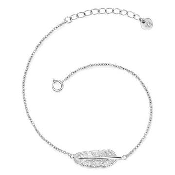 Femme Bracelet en argent Plume