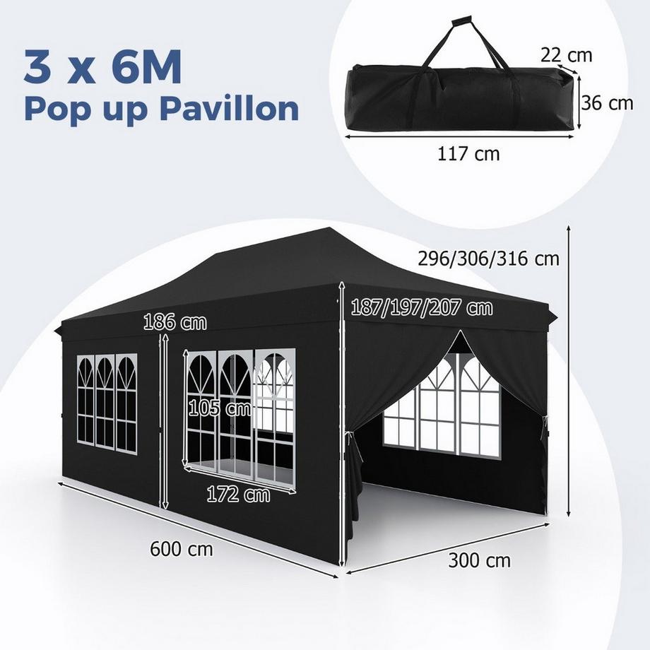 Northix Tenda a baldacchino pop-up  