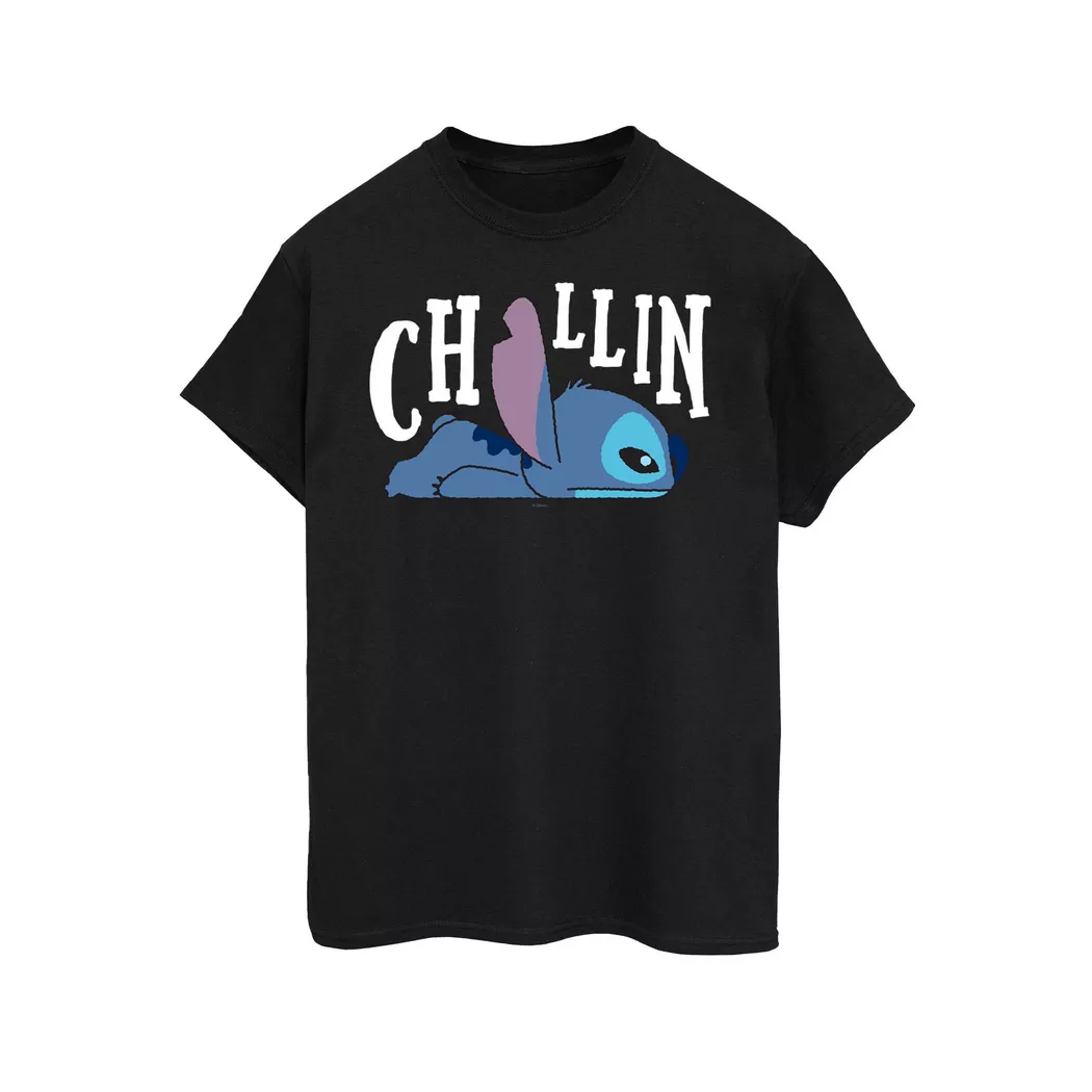 Disney - Chillin TShirt, für Damen, Schwarz, Größe XL