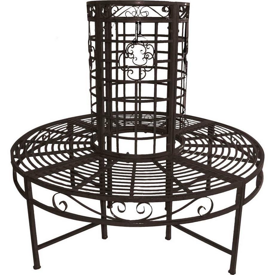 Gartenbank Larissa Stahlbraun 121