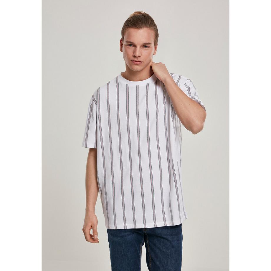 URBAN CLASSICS Urban Classic T-Shirt Oversize a Righe  