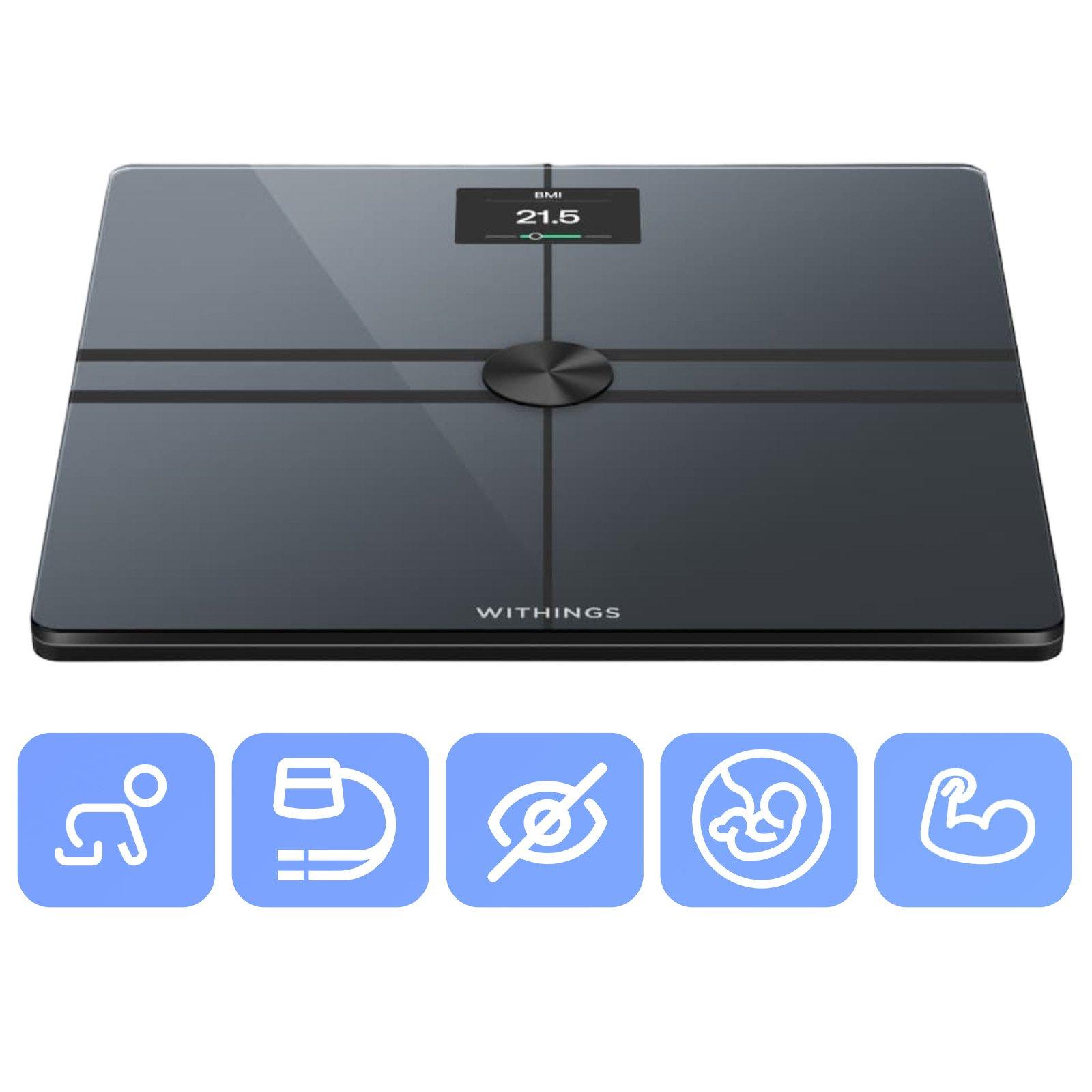 Withings Withings Body Comp Smart-Waage Schwarz  