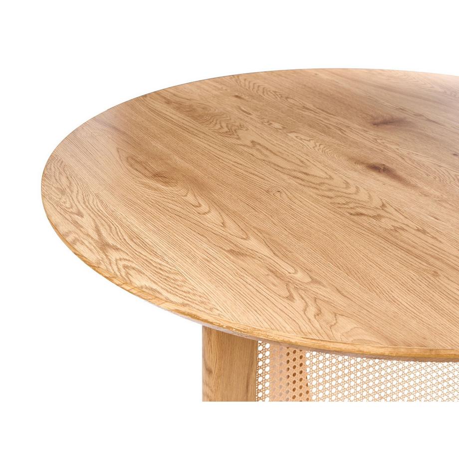 Beliani Tavolo da pranzo en Fibra a media densità (MDF) Mediterraneo KARLO  