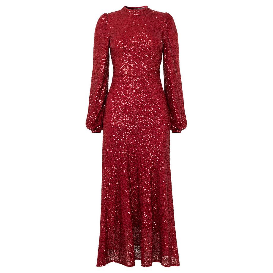 Joe Browns Robe Col Montant Sequins  