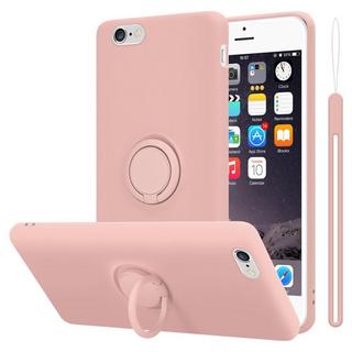 Cadorabo  Hülle für Apple iPhone 6 PLUS  6S PLUS TPU Silikon mit Ring Liquid 