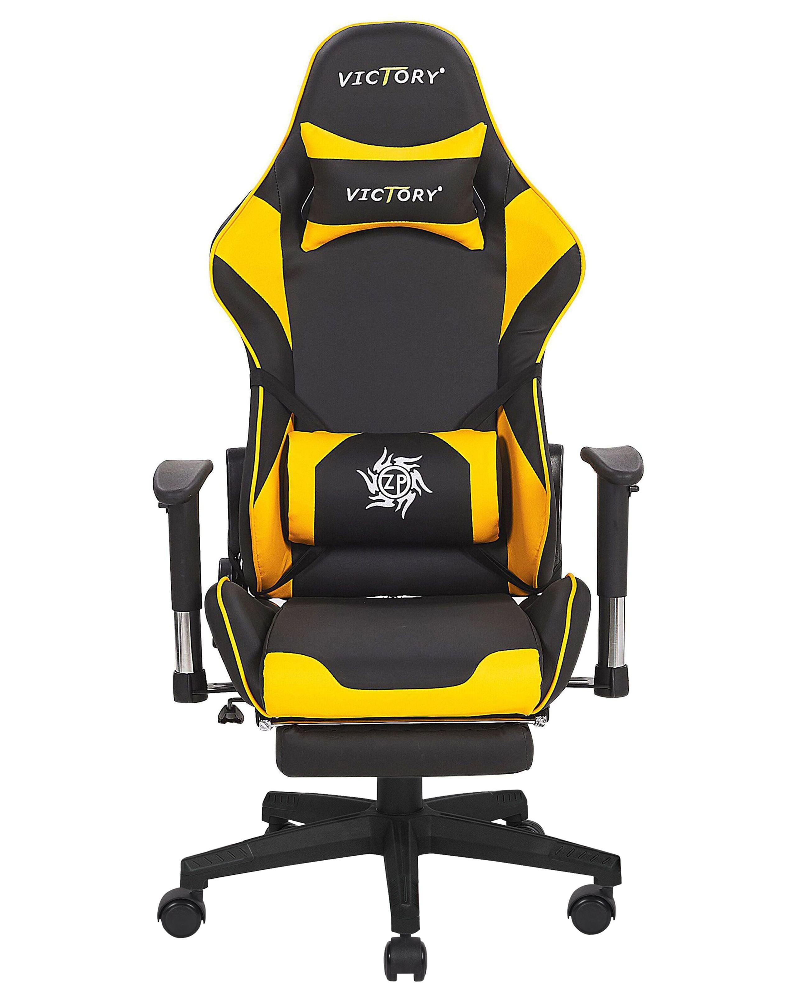 Beliani Sedia da gaming en Pelle sintetica Retrò VICTORY  