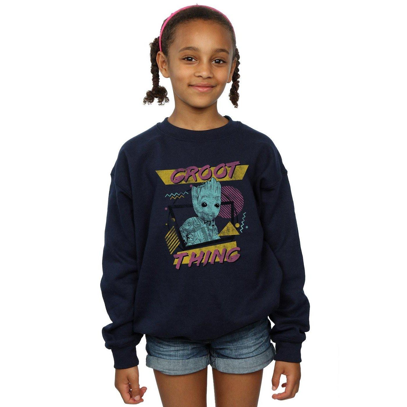 MARVEL  Guardians Of The Galaxy Vol. 2 Groot Thing Sweatshirt 