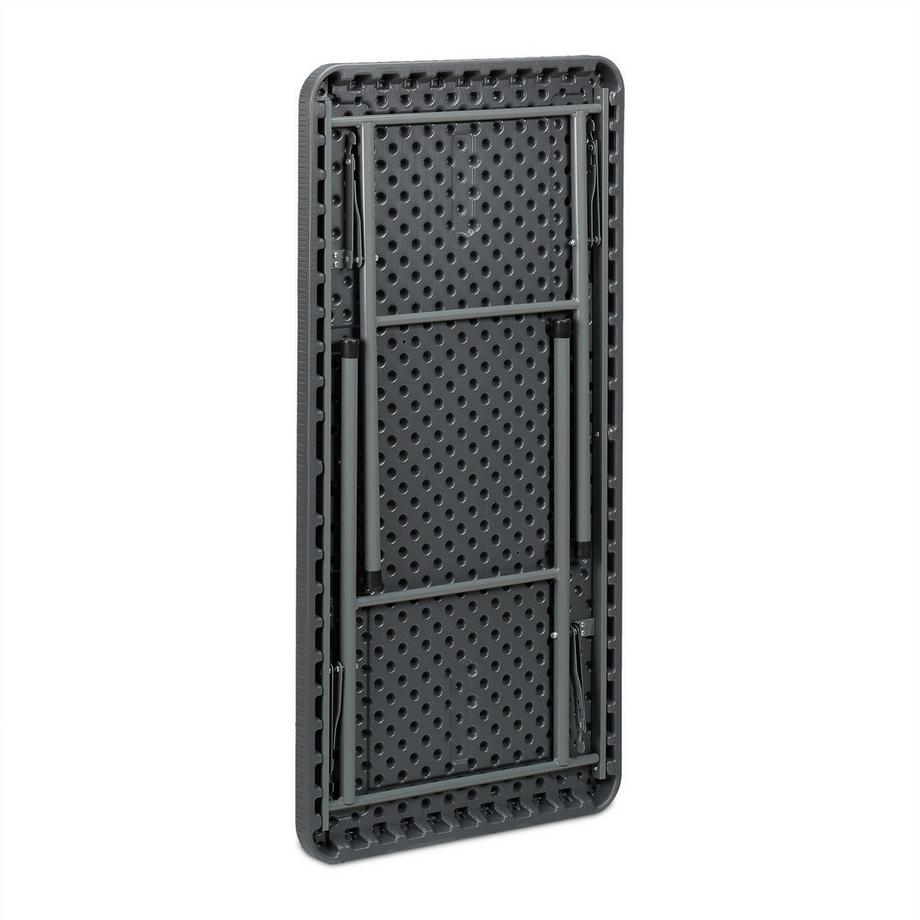 B2X Runder Gartentisch in Rattanoptik  