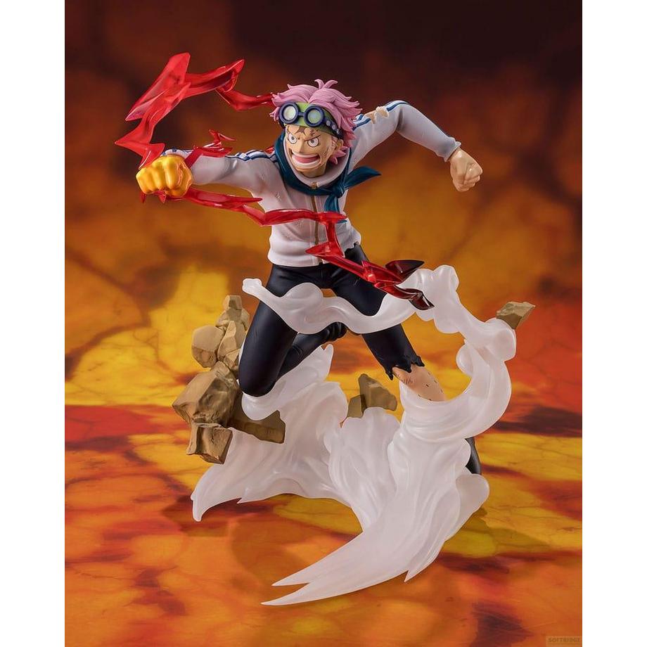 Bandai  One Piece Figuarts ZERO Extra Battle PVC Statue Koby Honesty Impact 19 cm 