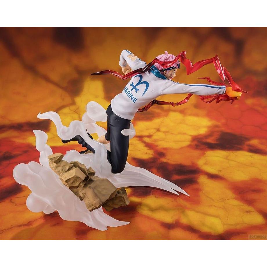 Bandai  One Piece Figuarts ZERO Extra Battle PVC Statue Koby Honesty Impact 19 cm 