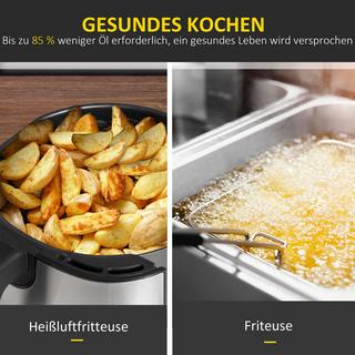 HOMCOM  Heißluftfritteuse 