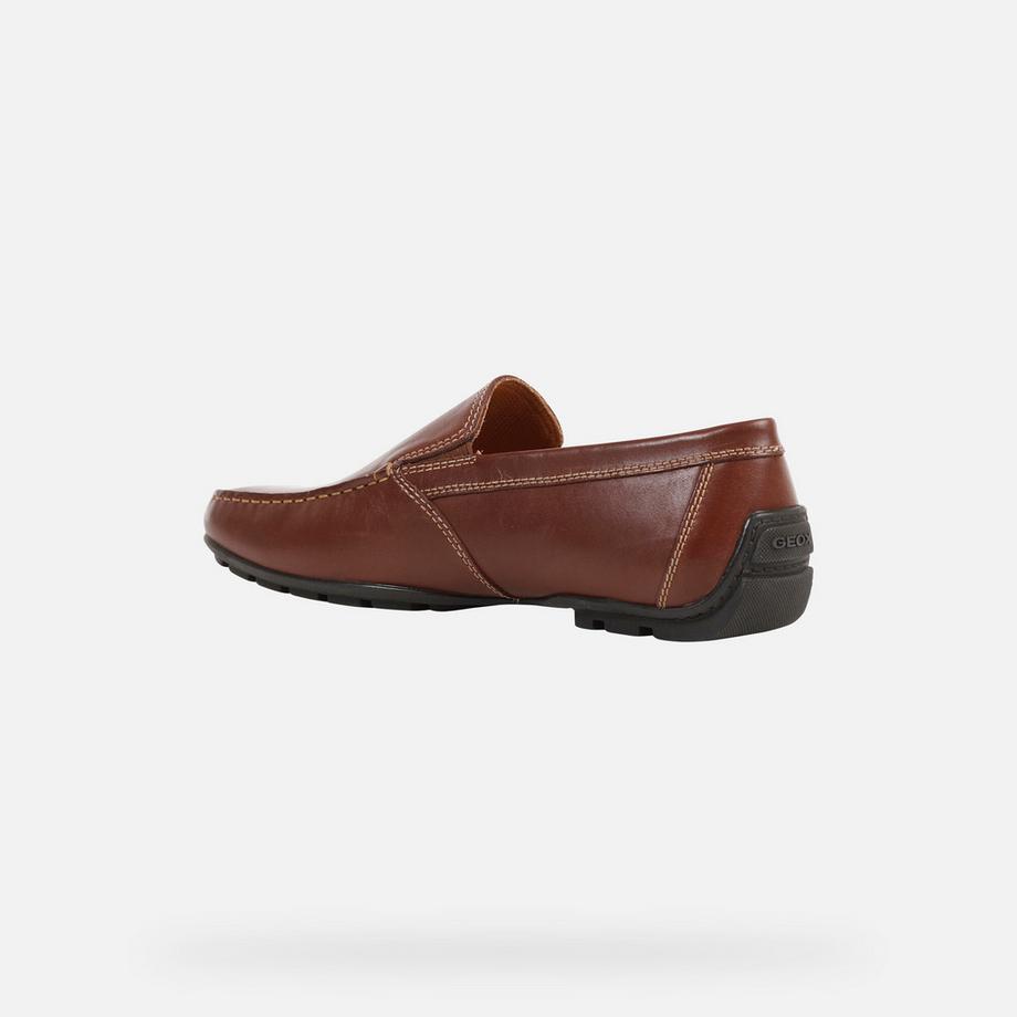 GEOX Mocassins Moner Smooth Leather  