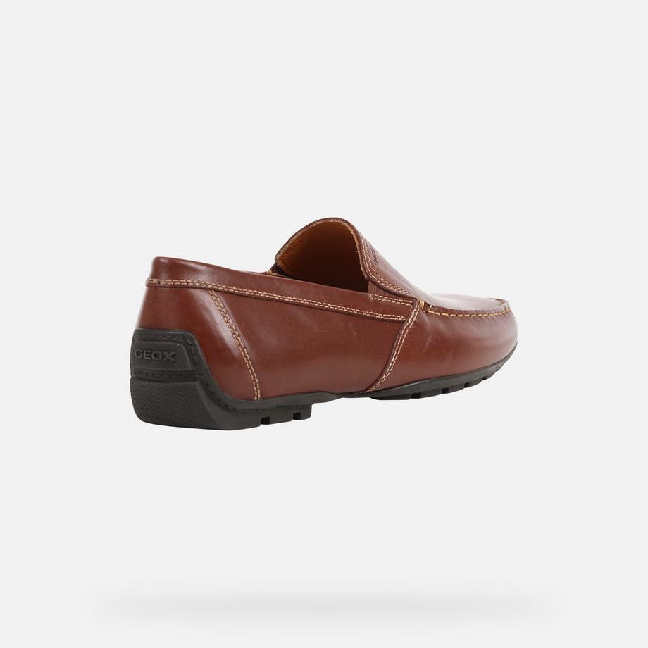 GEOX Mocassins Moner Smooth Leather  